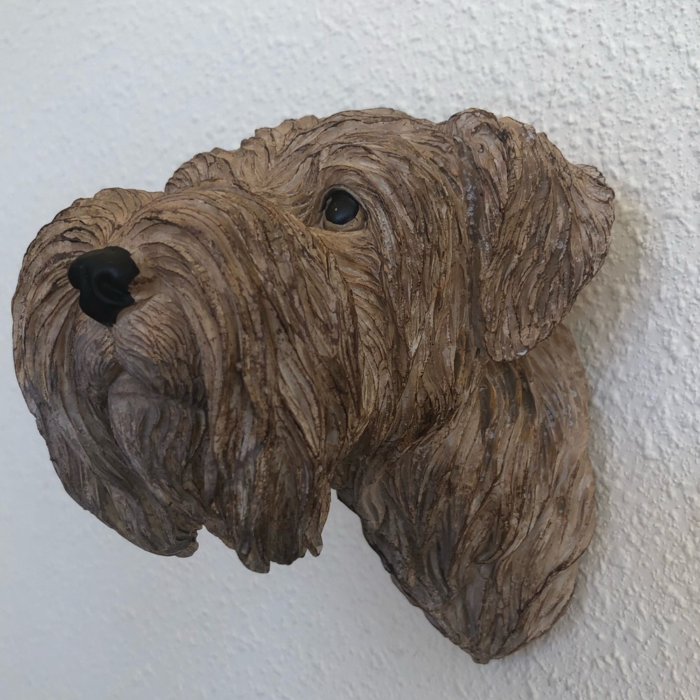 Adorable dog heads - set of 2 - Picture 3 of 8